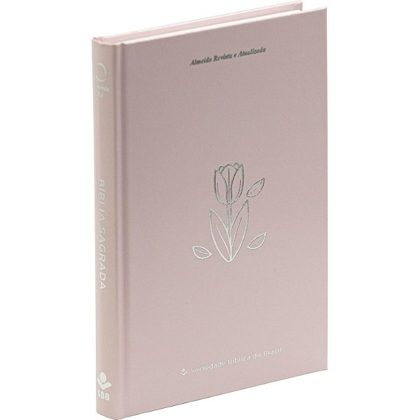 Bíblia Sagrada ARA para Mulher, Letra Regular, Capa Dura Rosa