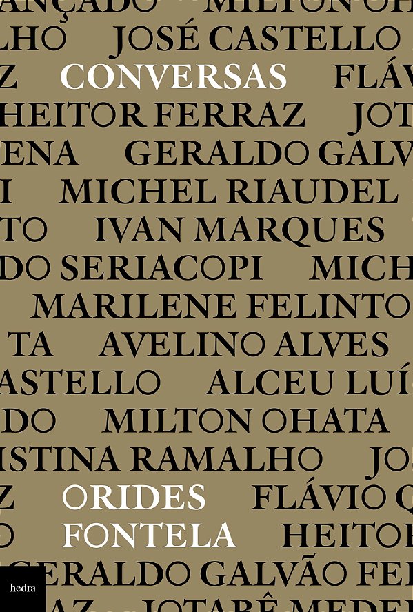 Conversas: escritos e entrevistas de Orides Fontela