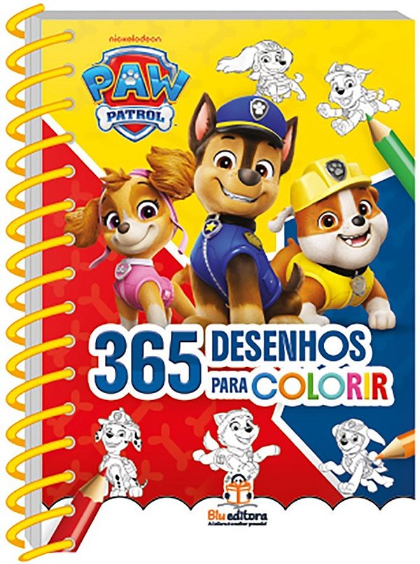 365 desenhos para colorir: Chase