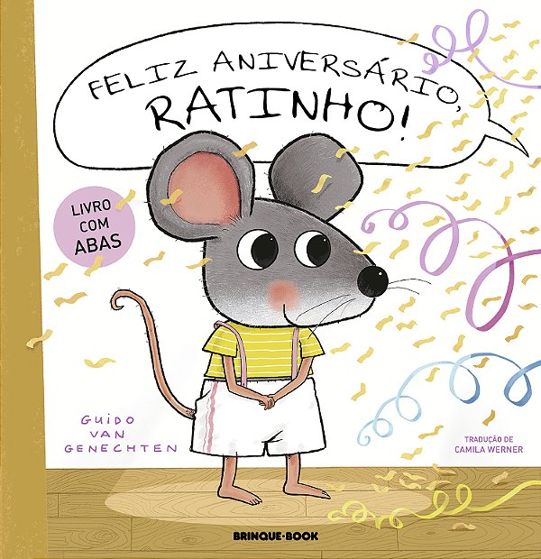 Livro Feliz Aniversário, Ratinho!