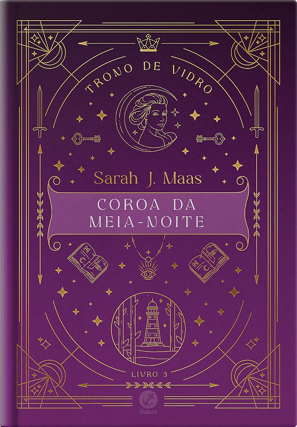 Livro Trono De Vidro - Coroa Da Meia-Noite - Vol. 03