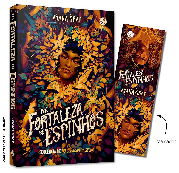 Livro Na Fortaleza De Espinhos - Acompanha Marcador