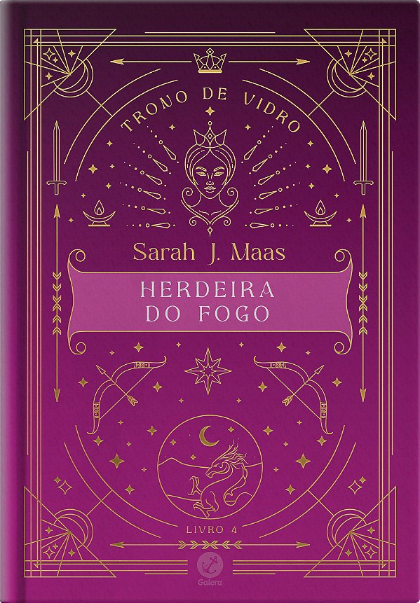 Livro Trono De Vidro - Herdeira Do Fogo - Vol. 04
