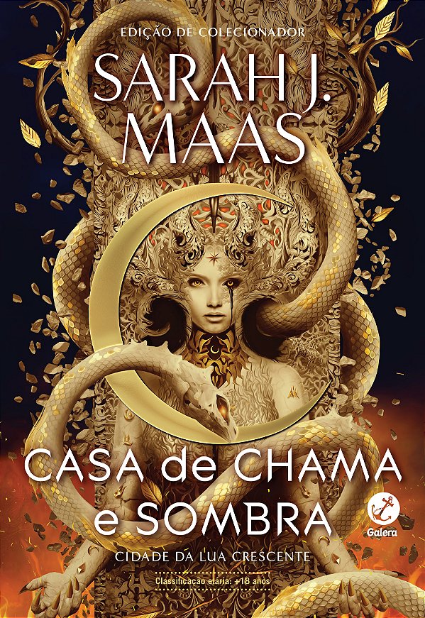 Livro Cidade Da Lua Crescente: Casa De Chama E Sombra