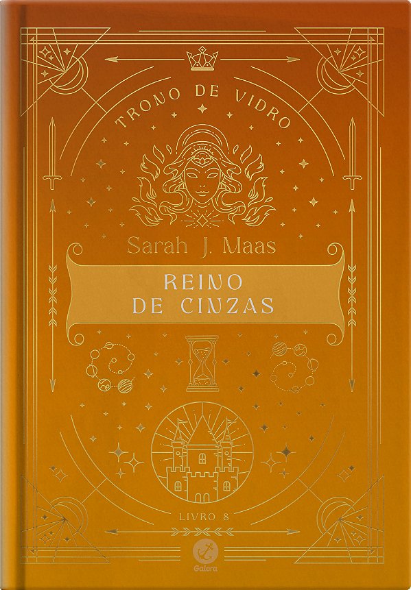 Livro Trono De Vidro - Reino De Cinzas - Vol. 8 - Edição ...