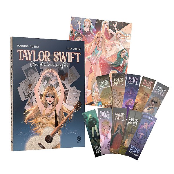 Livro Taylor Swift - Um Diário Swiftie - Com Brindes