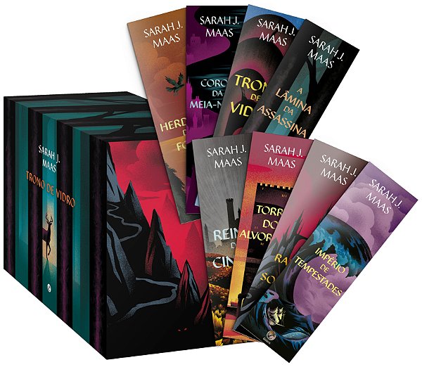 Livro Box - Trono De Vidro