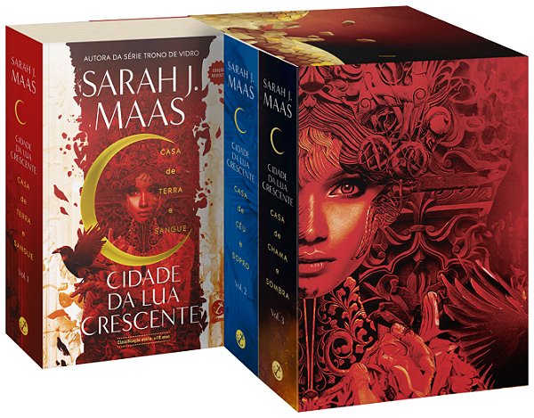 Livro Box Cidade Da Lua Crescente