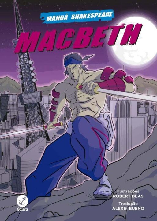 Livro Macbeth (Mangá Shakespeare)