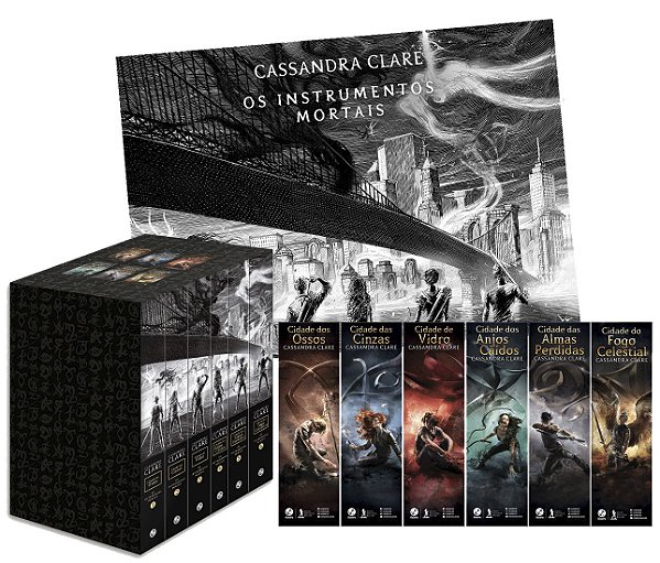 Livro Box instrumentos mortais (acompanha pôster e marcadores)
