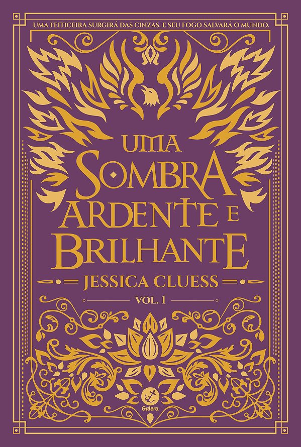 Livro Uma sombra ardente e brilhante (vol. 1)