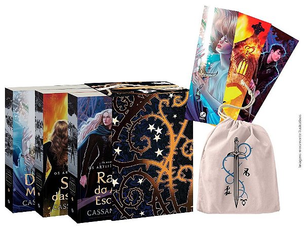 Livro Box Artifícios das Trevas (Acompanha brindes)