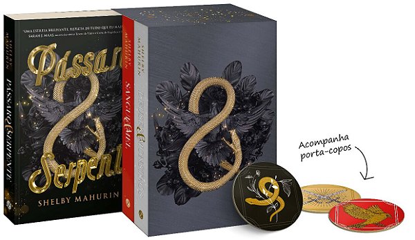 Livro Box Pássaro e Serpente