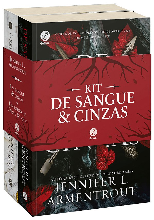 Livro Kit De Sangue e Cinzas