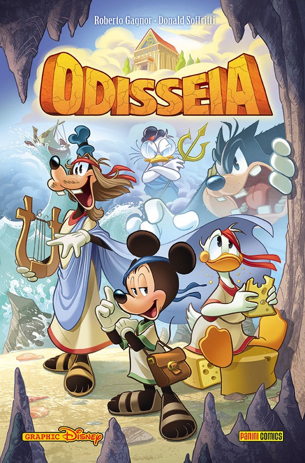 Livro Odisseia (graphic disney)