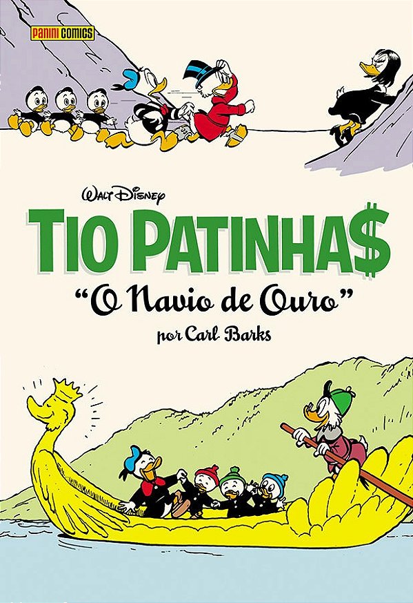 Livro Tio patinhas: o navio de ouro (coleção carl barks v...