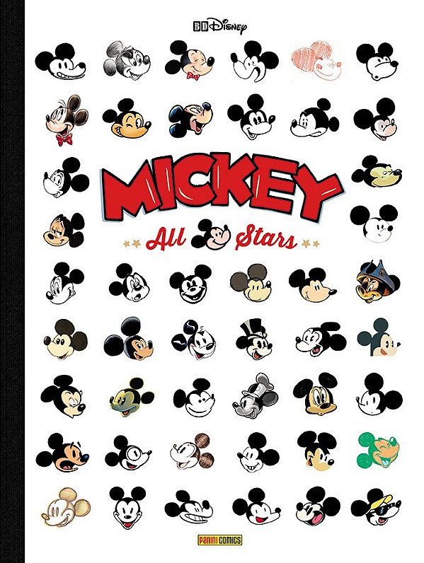 Livro Bd Disney - Mickey All Stars