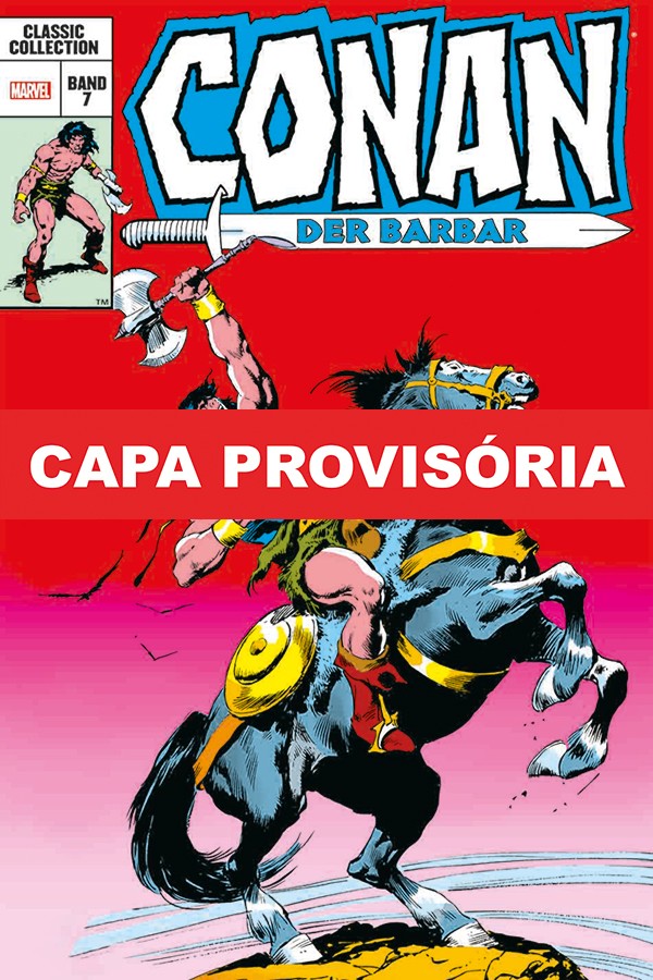 Livro Conan, O Bárbaro: A Era Clássica Vol. 7 (Omnibus)