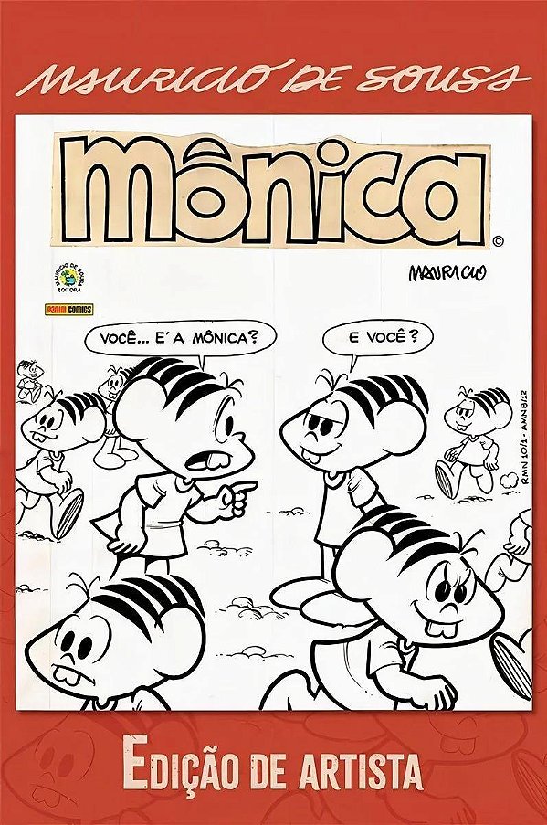 Livro Mauricio De Sousa: Edicao Do Artista - Monica