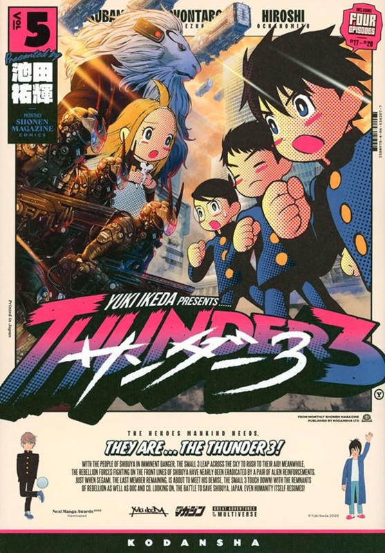 Livro Thunder 3 vol. 5