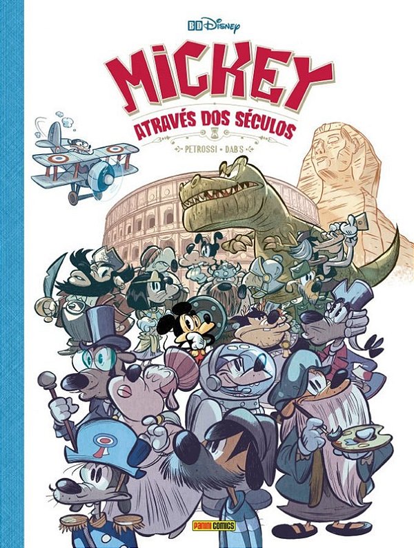 Livro Mickey através dos séculos (BD Disney)