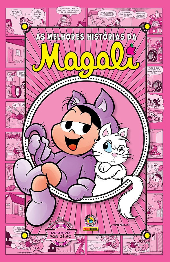 Livro As Melhores Histórias da Magali Vol. 1 com Box