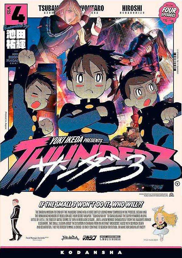 Livro Thunder 3 Vol. 4