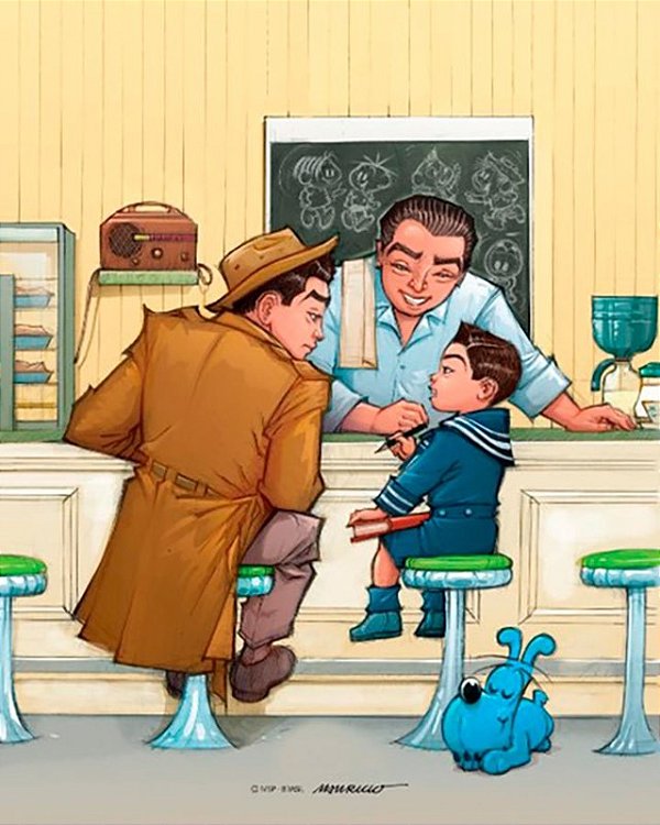 Livro Biografia Mauricio em quadrinhos: 90 anos