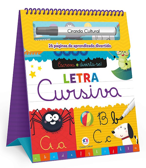 Livro Letra cursiva