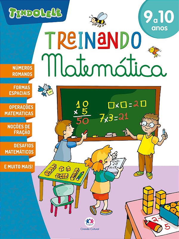 Livro Treinando matemática: 9 a 10 anos