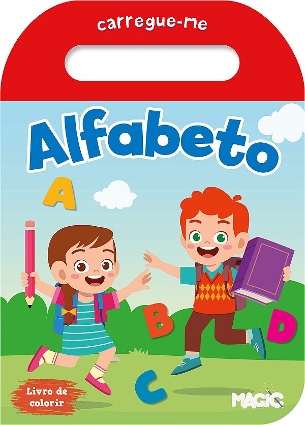 Livro Alfabeto Para Colorir