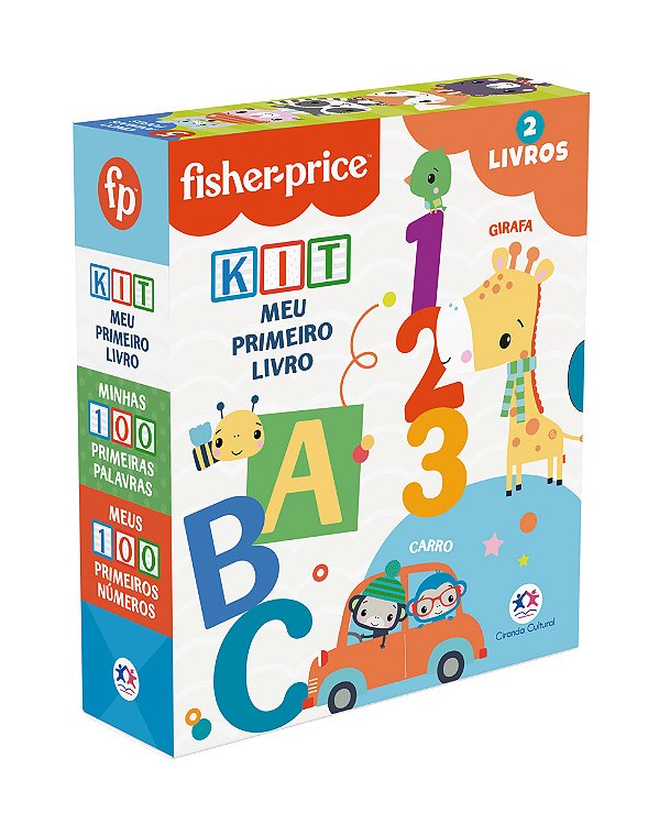 Livro Fisher-Price - Kit Meu primeiro livro