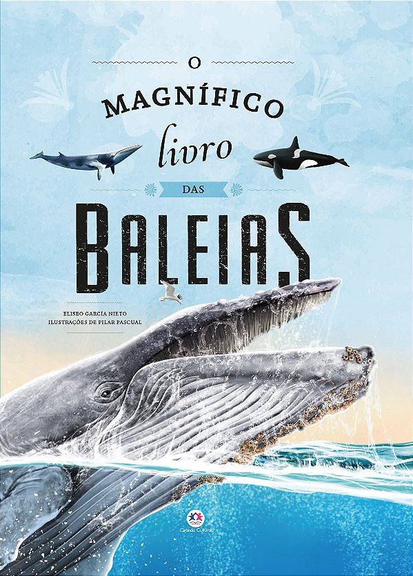 Livro O magnífico livro das baleias
