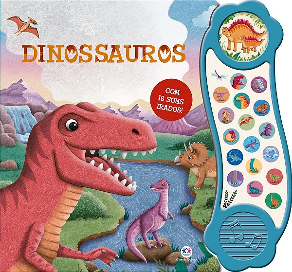 Livro Dinossauros com Sons Irados