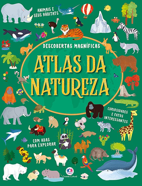 Livro Atlas da natureza