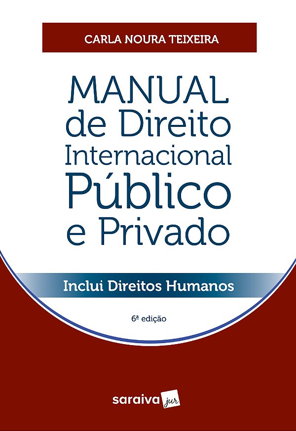 Livro Manual de direito internacional público e privado