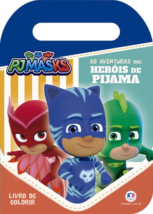 Livro PJ Masks - As aventuras dos heróis de pijama