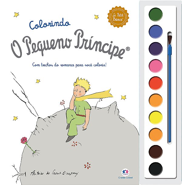 Livro O Pequeno Príncipe - Cores e amizade
