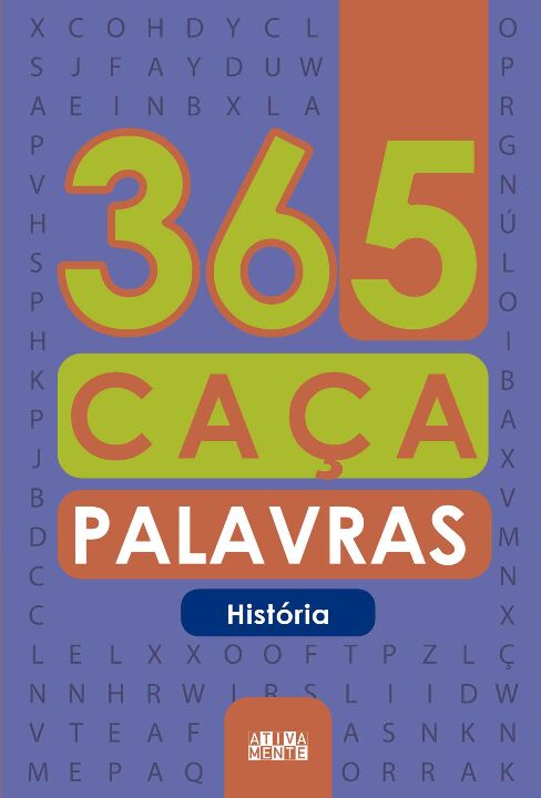 Livro 365 caça-palavras - História