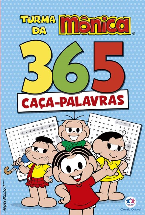 Livro Turma da Mônica - 365 Caça-palavras