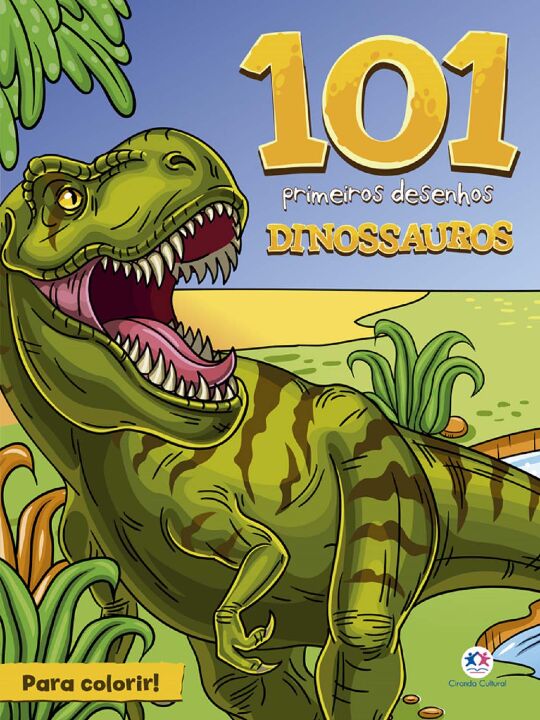 Livro 101 primeiros desenhos - Dinossauros
