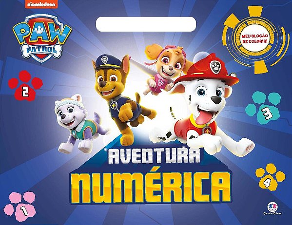 Livro Patrulha Canina - Aventura Numérica
