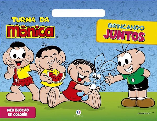 Livro Turma da Mônica - Brincando juntos