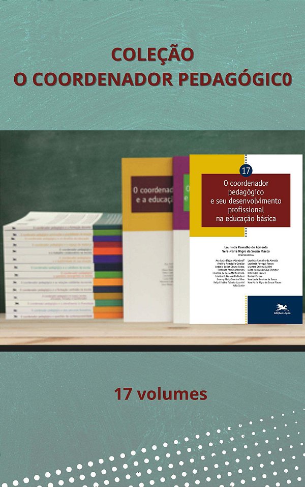 Livro O Coordenador pedagógico – Coleção 17 volumes (Volu...