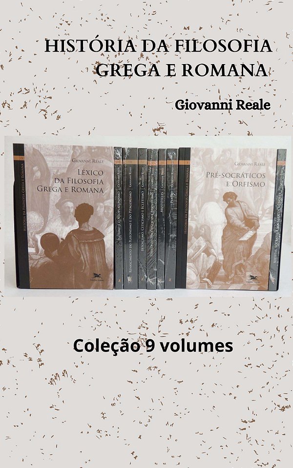 Livro História da filosofia grega e romana – Coleção 9 vo...