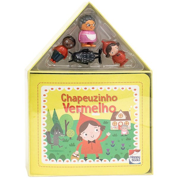 Livro Livro-Casinha de Contos: Chapeuzinho Vermelho