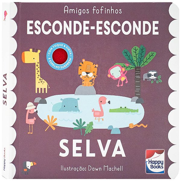 Livro Amigos fofinhos - Esconde-esconde: Selva