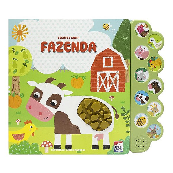 Livro Escute e Sinta: Fazenda