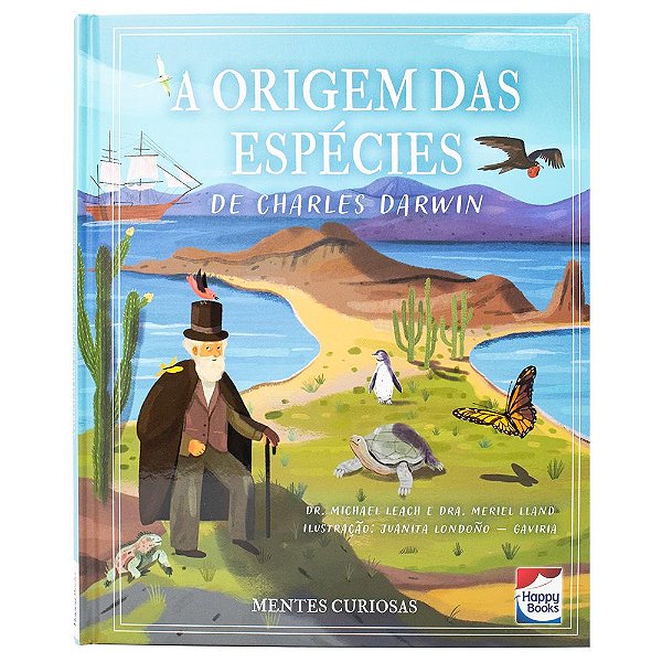 Livro Mentes Curiosas: A Origem das Espécies de Charles D...