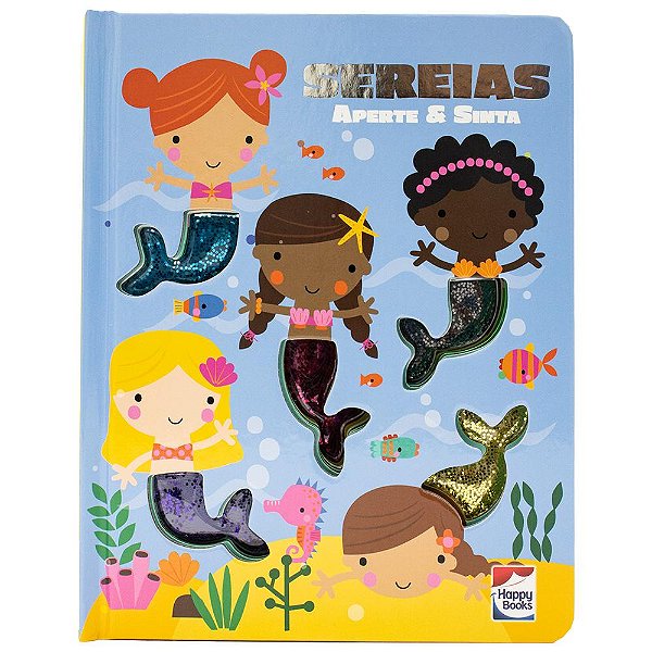 Livro Aperte & Sinta: Sereias